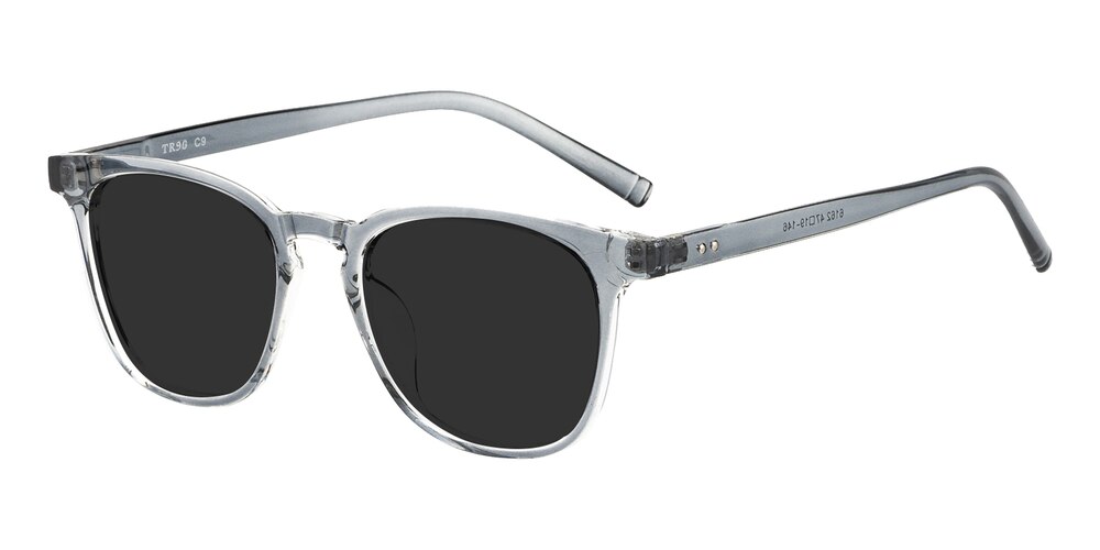 Chandler Gray Square TR90 Sunglasses