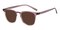 Chandler Purple Square TR90 Sunglasses