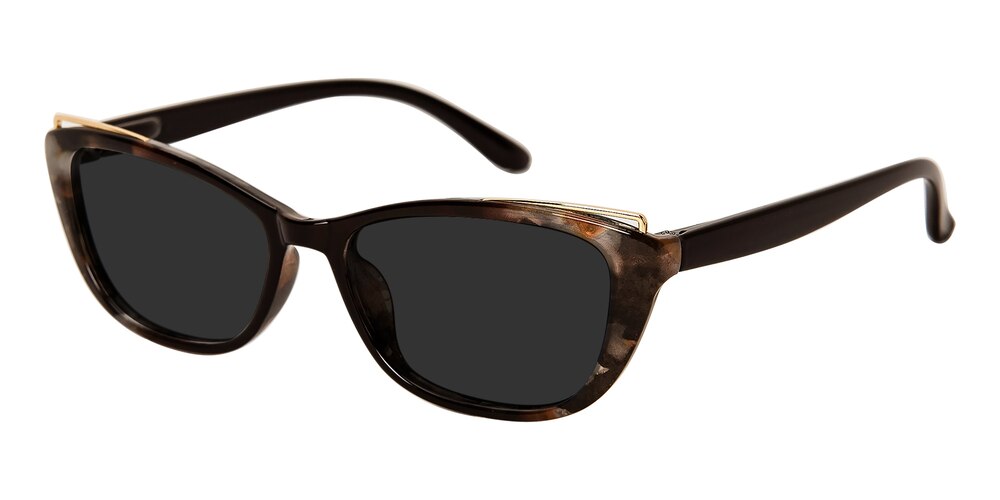 Fernando Brown Cat Eye TR90 Sunglasses
