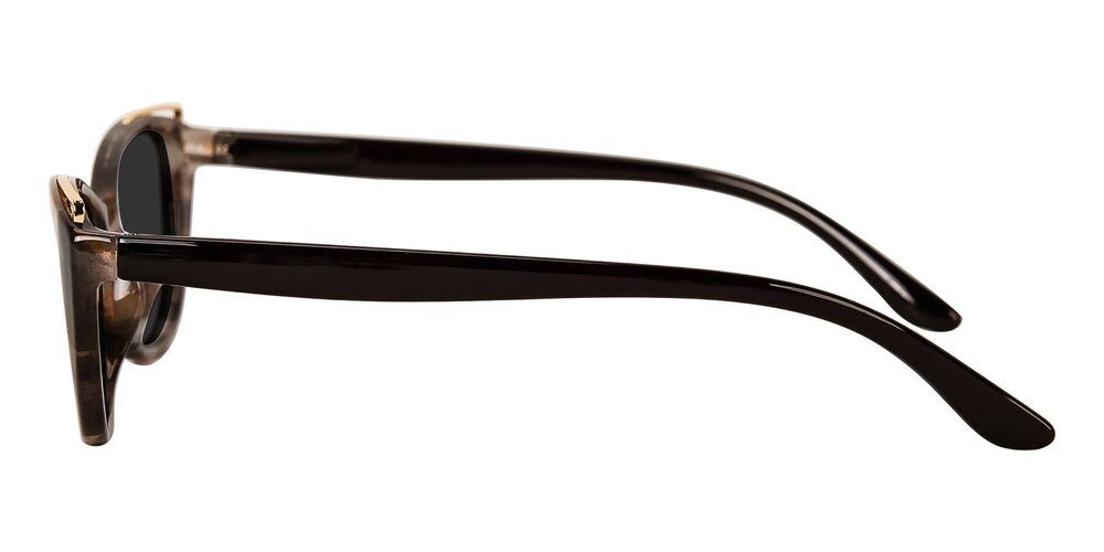 Fernando Brown Cat Eye TR90 Sunglasses