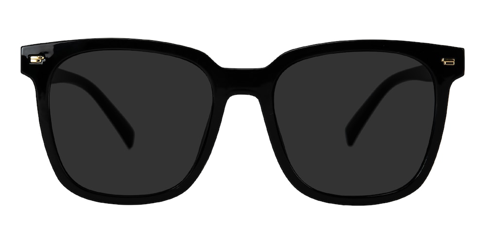 Atlantic Black Horn TR90 Sunglasses