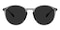 Newman Gray Round TR90 Sunglasses