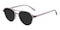 Harriet Purple Aviator TR90 Sunglasses