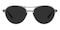 Harriet Gray Aviator TR90 Sunglasses