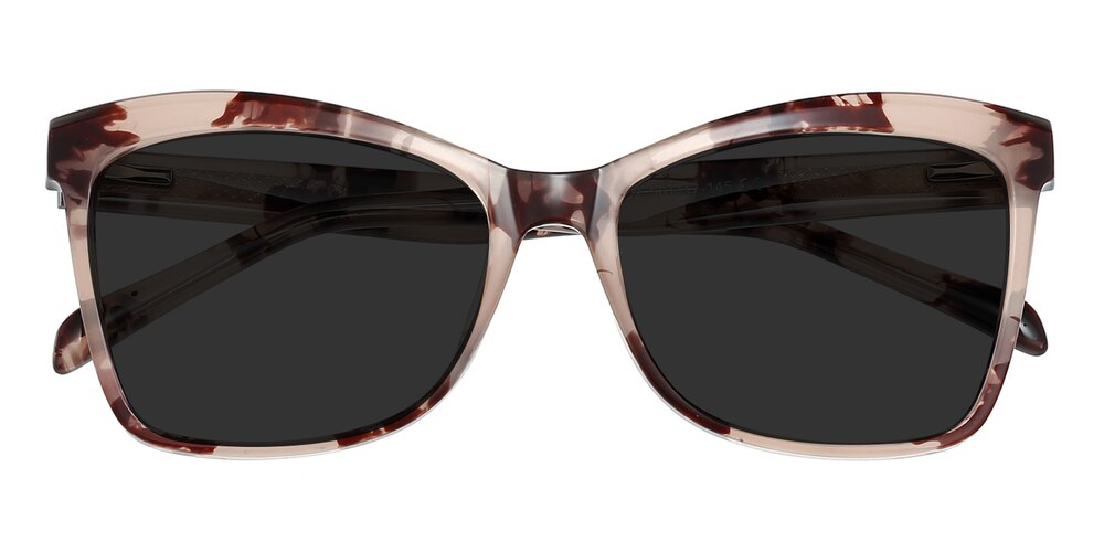 Micah Petal Tortoise Oval TR90 Sunglasses