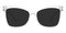 Micah Crystal Oval TR90 Sunglasses