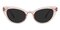 Candice Pink Cat Eye TR90 Sunglasses