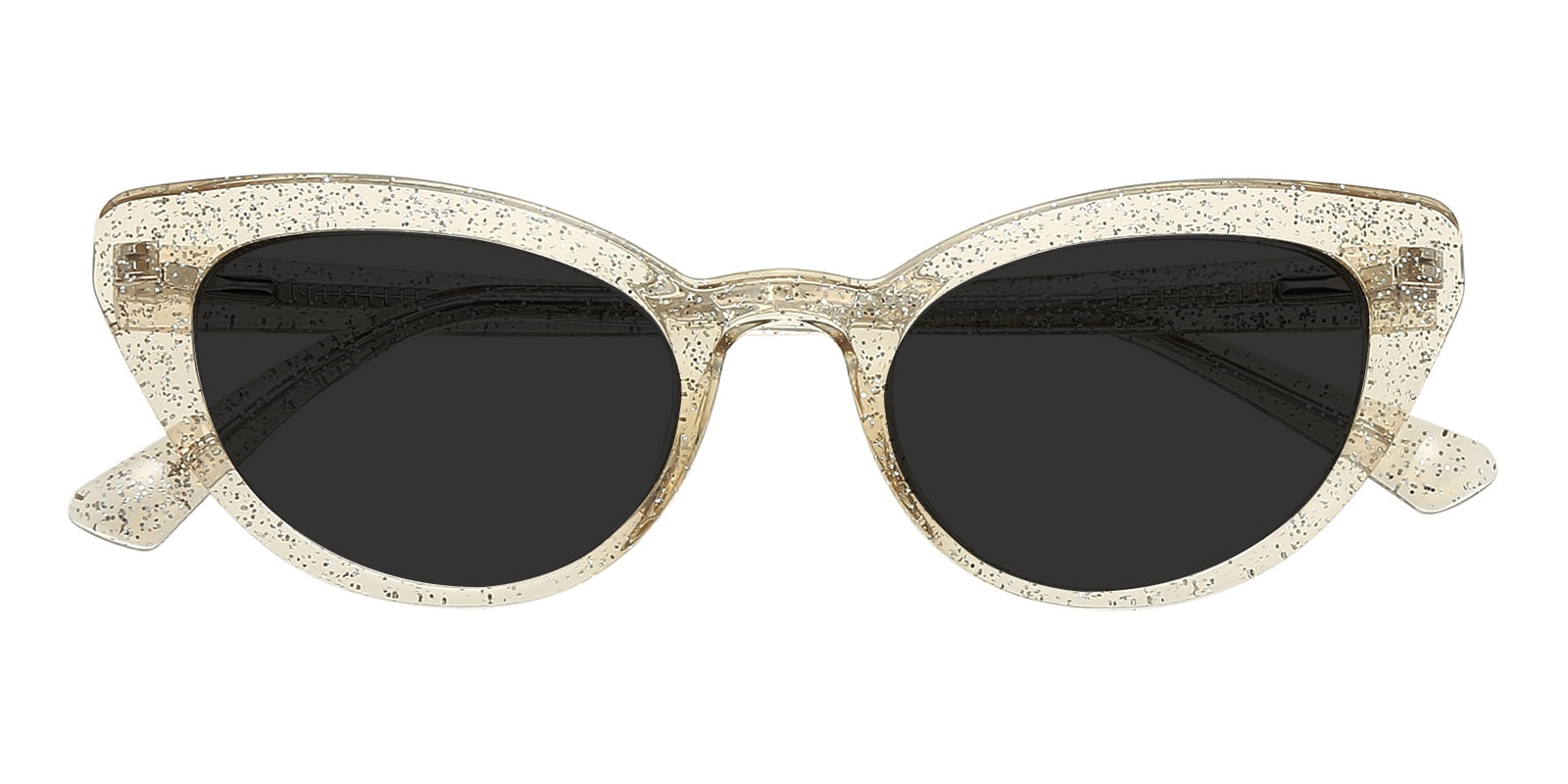 Seafolly  Clear Champagne Cat-Eye Sunglasses Stephanie Cat Eye Champagne Sunglasses | GlassesShop main image 3