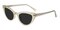 Candice Champagne Cat Eye TR90 Sunglasses