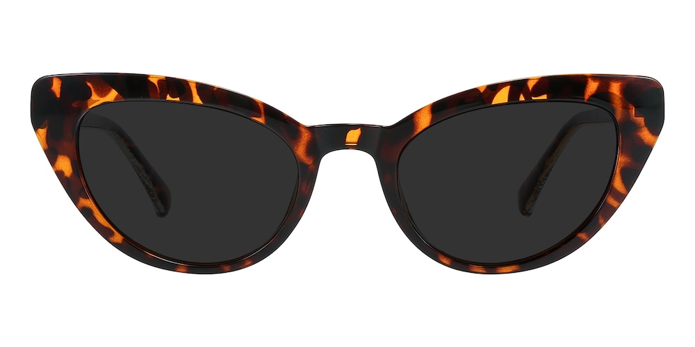 Candice Tortoise Cat Eye TR90 Sunglasses