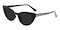 Candice Black Cat Eye TR90 Sunglasses