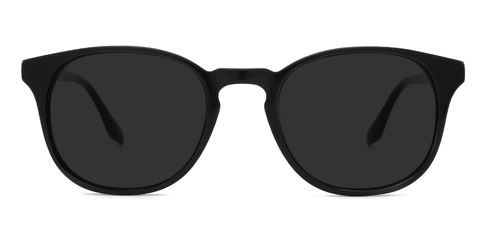 Cary Black Horn Acetate Sunglasses
