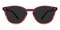 Breenda Purple Horn Acetate Sunglasses