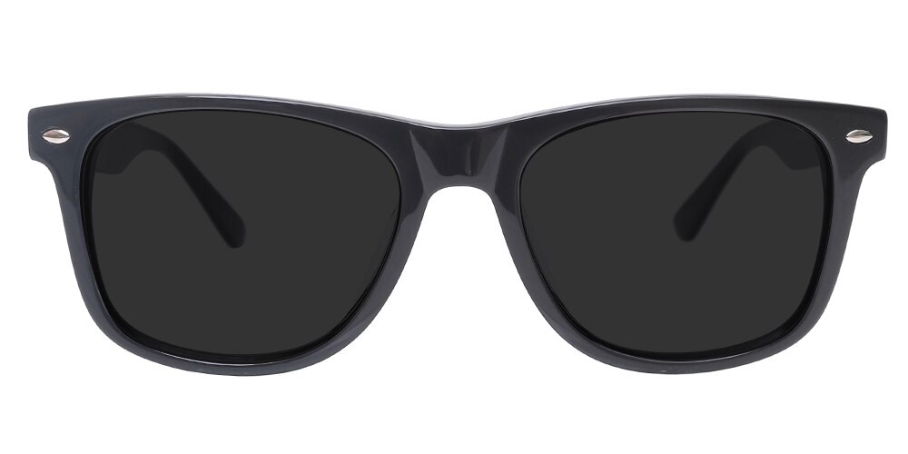 Bowling Black Classic Wayframe Acetate Sunglasses