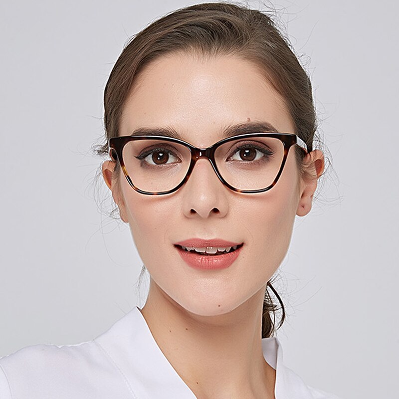 Poppy Tortoise Cat Eye Acetate Eyeglasses