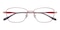 Iris Red Cat Eye Titanium Eyeglasses