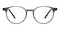 Joplin Green Round Acetate Eyeglasses