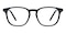 Jellico Black Horn Acetate Eyeglasses