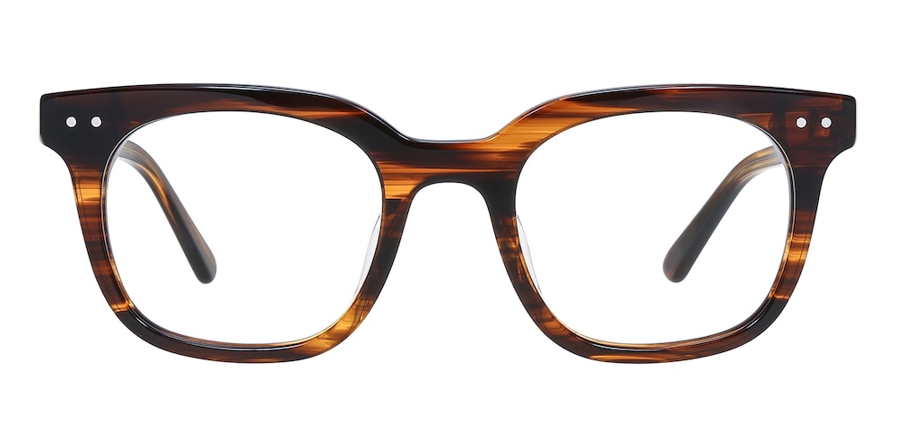 Aspen Brown Square Acetate Eyeglasses