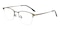 Cedric Golden Rectangle Titanium Eyeglasses