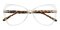 Eleanore Crystal/Tortoise Cat Eye TR90 Eyeglasses