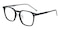 Salinas Black Polygon TR90 Eyeglasses