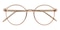 Laguna Light Brown Round TR90 Eyeglasses