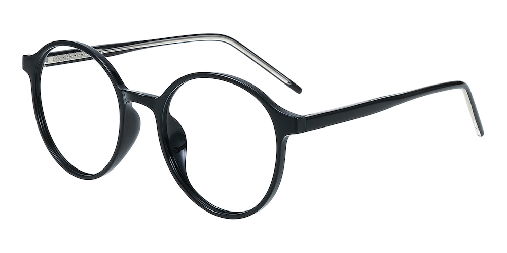 Laguna Black Round TR90 Eyeglasses