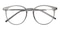 Hattiesburg Gray Round TR90 Eyeglasses