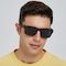 Ian Tortoise Rectangle TR90 Sunglasses