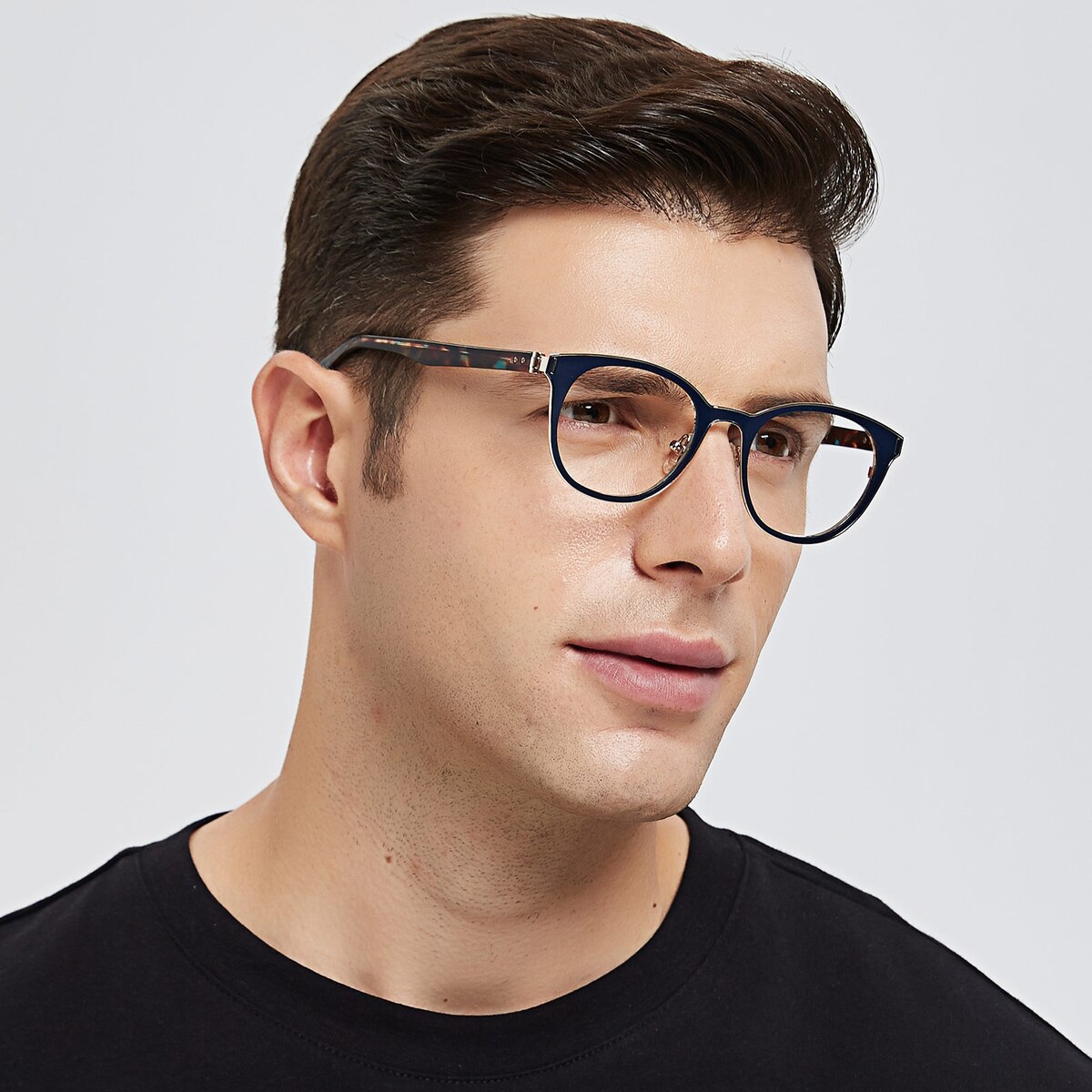Pensacola Classic Wayframe Blue/Tortoise Eyeglasses
