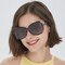 Yvette Purple Oval TR90 Sunglasses