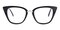 Constance Black Cat Eye Acetate Eyeglasses