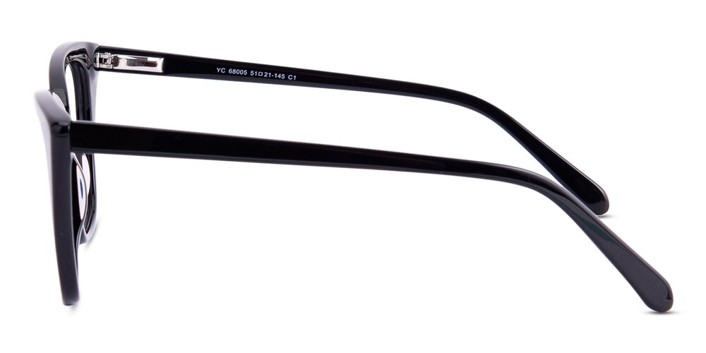 Constance Black Cat Eye Acetate Eyeglasses