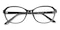 Debby Black Oval TR90 Eyeglasses