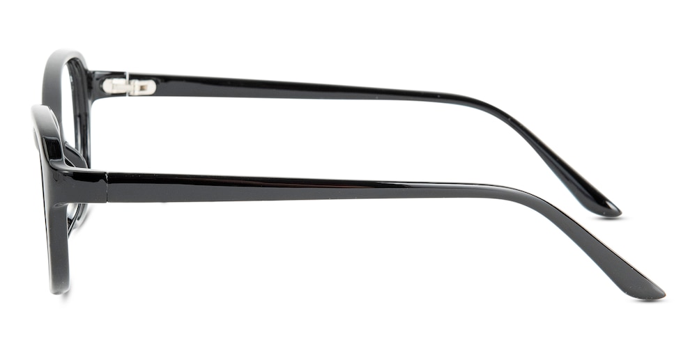 Debby Black Oval TR90 Eyeglasses