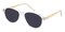 Peoria Crystal Aviator TR90 Sunglasses