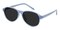 Peoria Blue Aviator TR90 Sunglasses