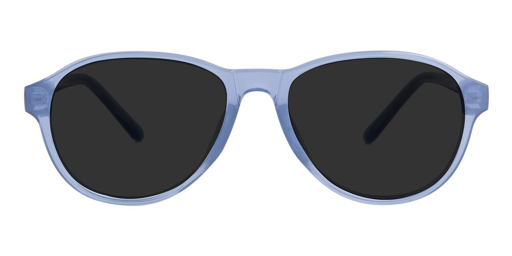 Peoria Blue Aviator TR90 Sunglasses