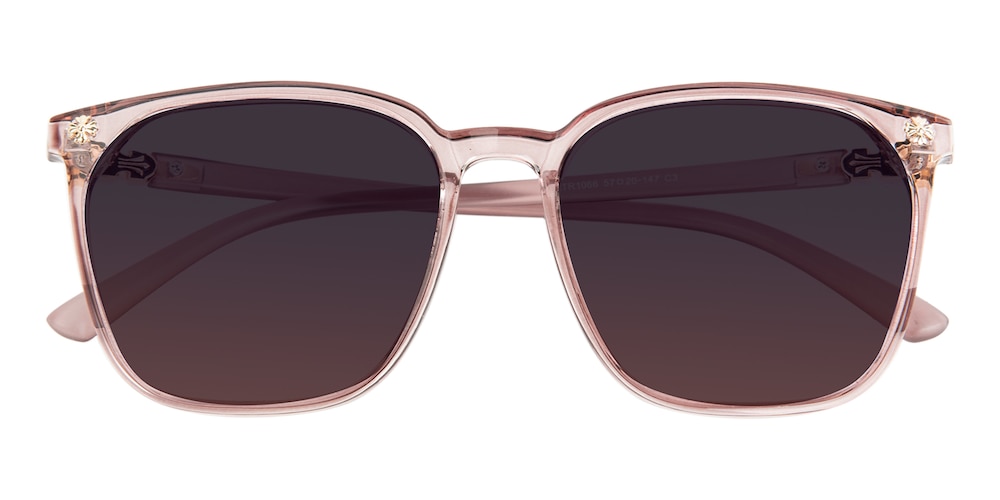 Lydia Purple Square TR90 Sunglasses