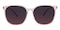 Lydia Purple Square TR90 Sunglasses
