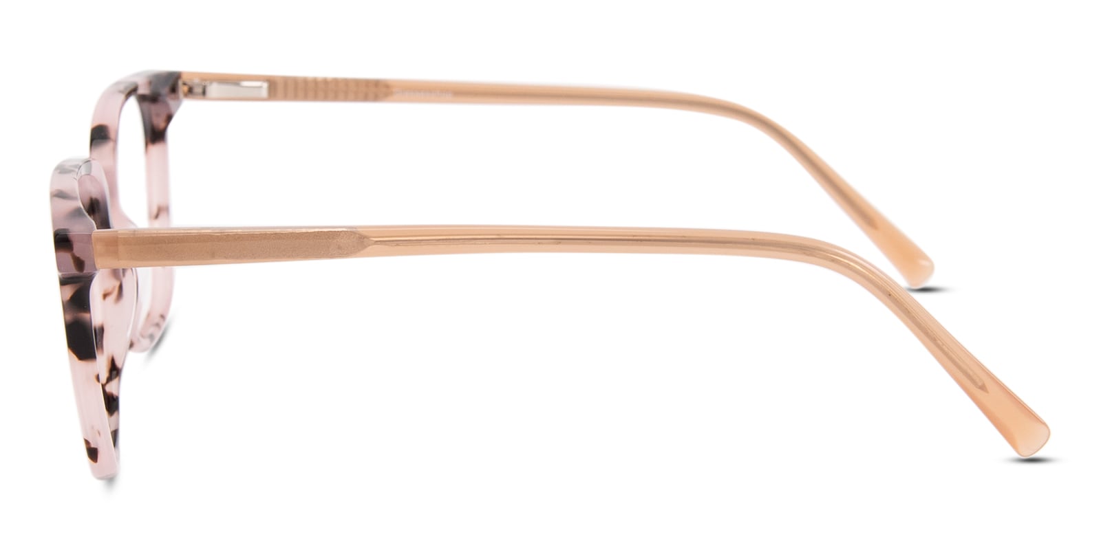 Prairie Rectangle Pink Tortoise Eyeglasses | Glassesshop