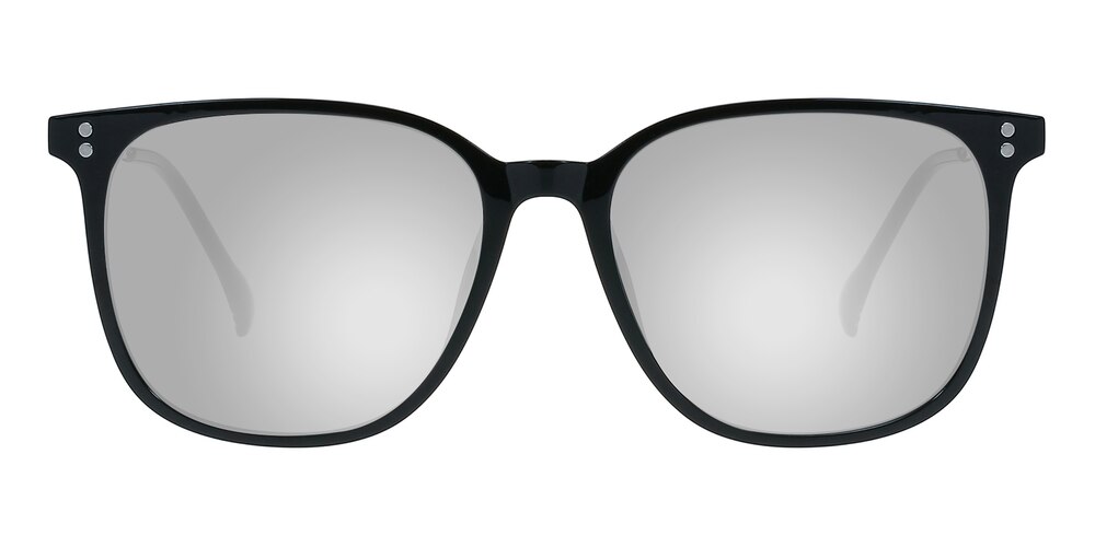 Morehead Black/Golden Square TR90 Sunglasses