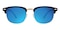 Elmira Brown/Golden Browline TR90 Sunglasses