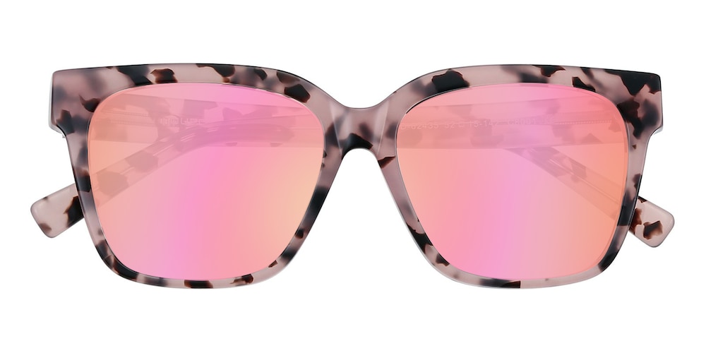 Teresa Petal Tortoise Square Acetate Sunglasses