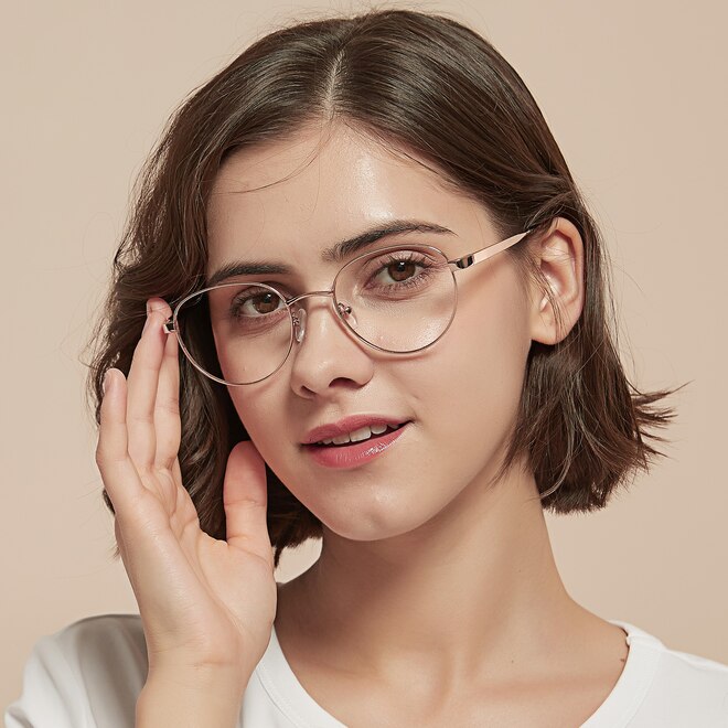 Sandro Rose Gold Stainless Steel Glasses (Frames) main image 0
