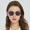 Troy Black/Golden Browline TR90 Sunglasses