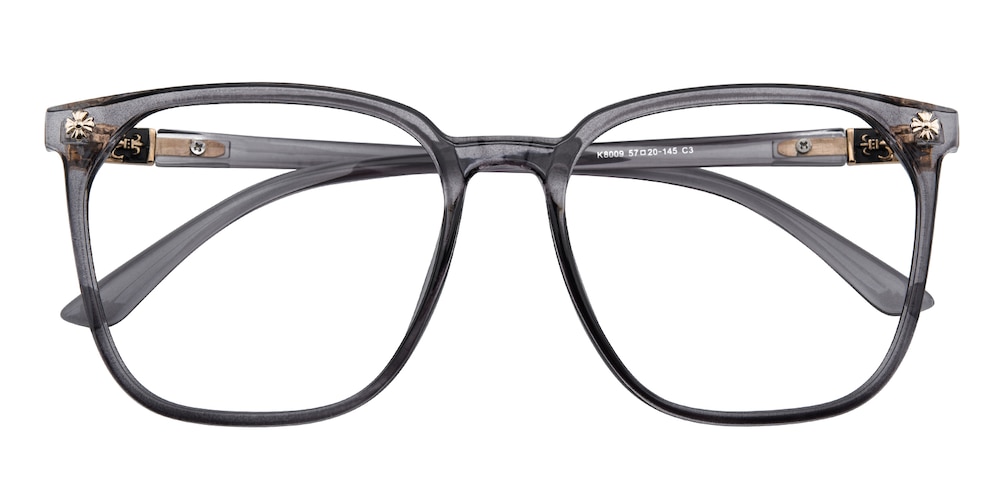 Taurus Gray Square TR90 Eyeglasses
