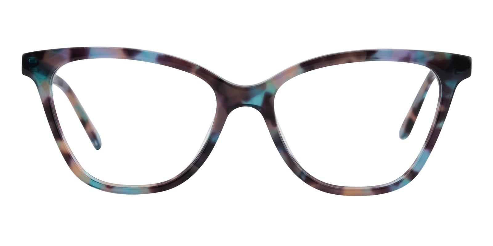 cats-eye Poppy Cat Eye Dark Multicolor Eyeglasses | Glassesshop