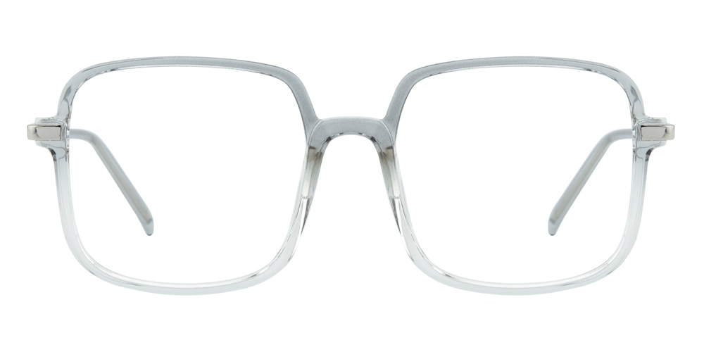 Salem Gray/Crystal Square TR90 Eyeglasses